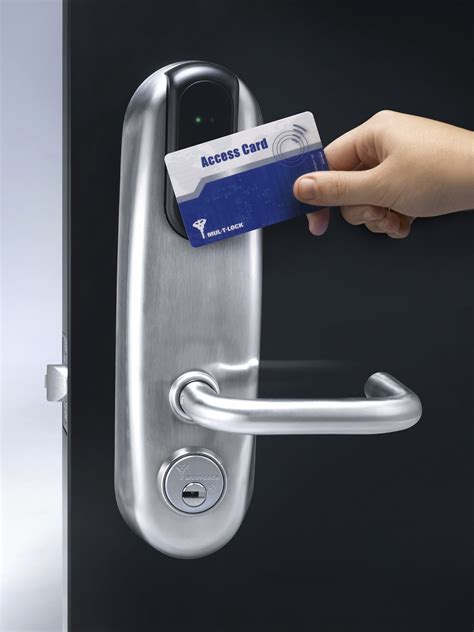 door lock with access card